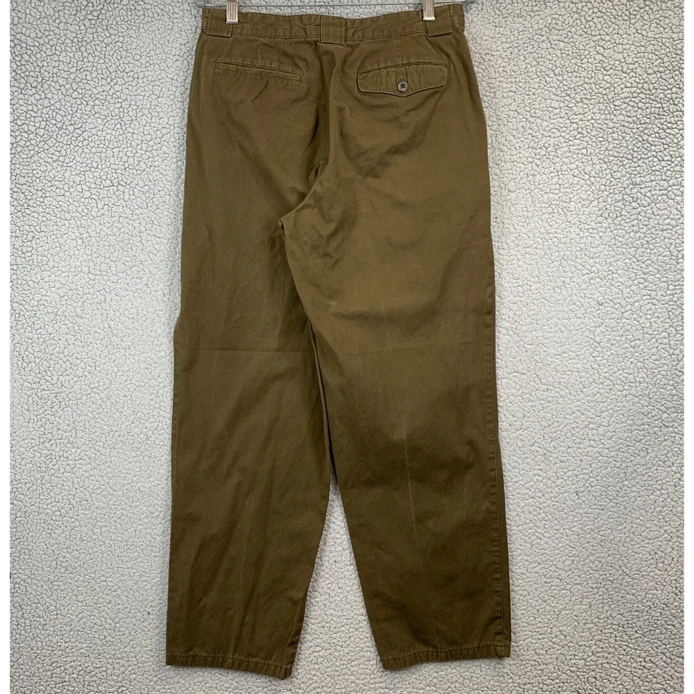 Vtg Banana Republic Safari Collection Travel Pants Mens 32x30 Brown Pleated RARE